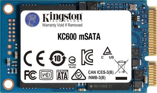 Kingston SKC600MS/256G cena un informācija | Iekšējie cietie diski (HDD, SSD, Hybrid) | 220.lv