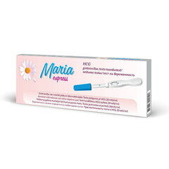 Grūtniecības tests Maria Express HCG Strip 1 gab./iepak. cena un informācija | Grūtniecības un ovulācijas testi | 220.lv