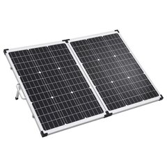 vidaXL salokāms saules panelis, pārnēsājams, 120 W, 12 V cena un informācija | Saules paneļi, komponentes | 220.lv